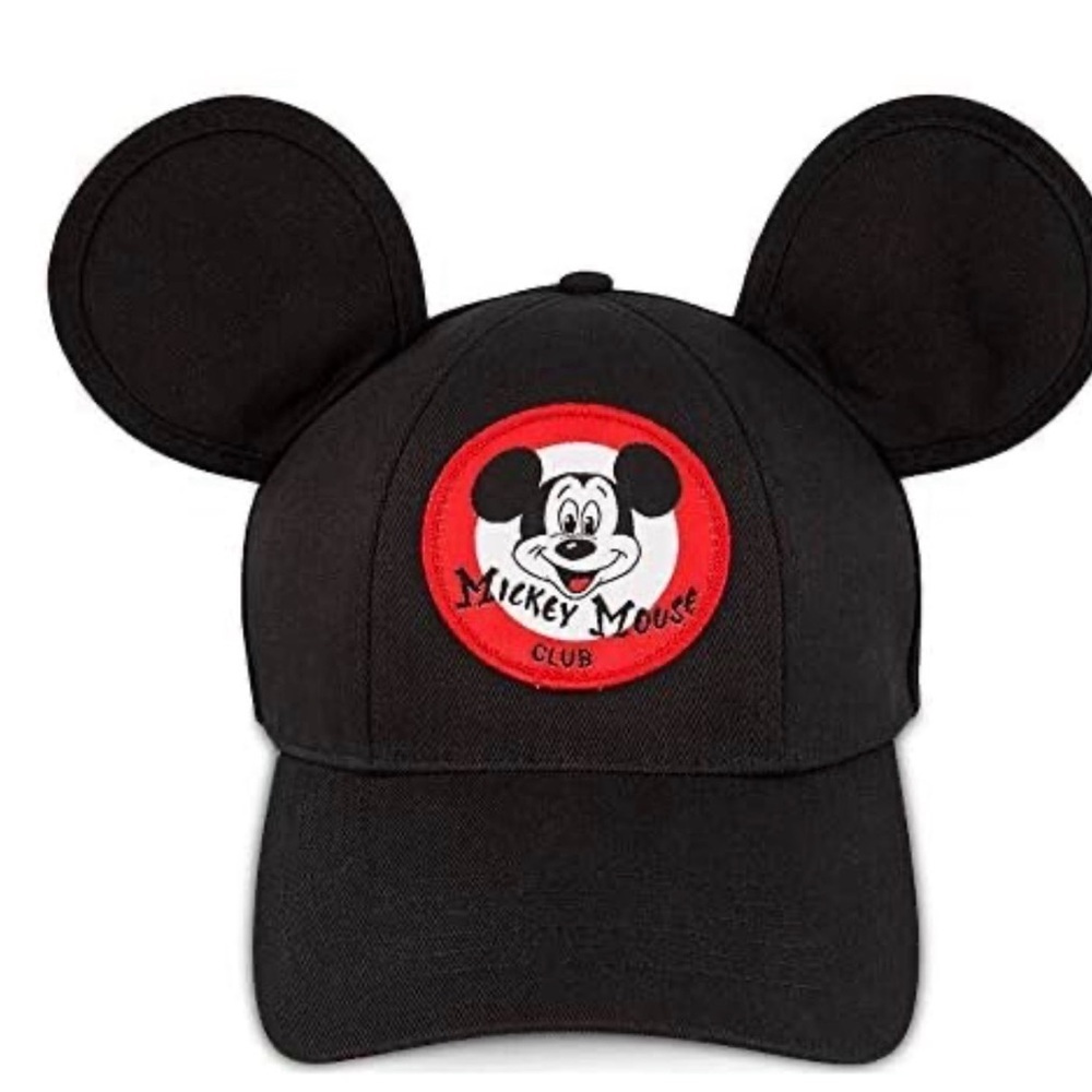 Disney Mickey mouse baseball cap with ears, official Mouseketeer cap